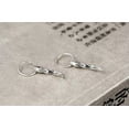 thumbnail image 7 of EOEMY Chinese Pure Silver S925 Irregular Hip-Hop Fashion Earbob Earrings Pair, 7 of 7