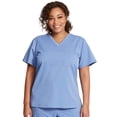 thumbnail image 1 of Dickies Balance Scrubs Top for Women V-Neck DK812, XS, Ciel Blue, 1 of 7