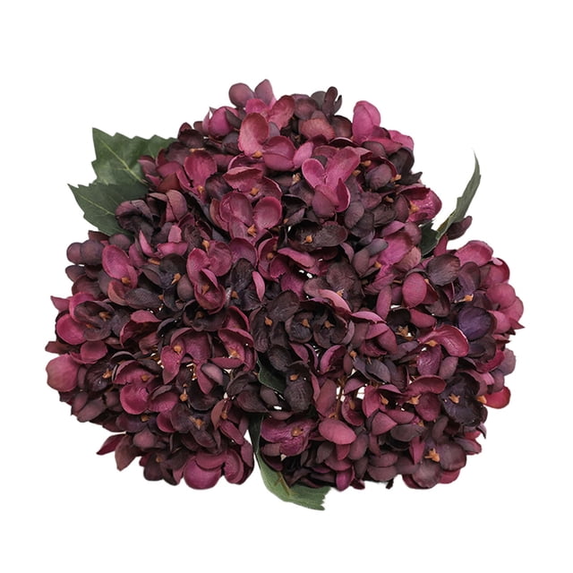 Bouquet Floral en Soie Réaliste Arrangement Réaliste Design Hortensia Maison