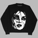 thumbnail image 1 of Suéter de chica de anime, suéter gótico punk feo de punto, suéter de invierno 2024 para mujer, suéter vintage Y2k Harajuku de gran tamaño, jersey de calle, 1 of 2