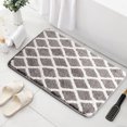 thumbnail image 5 of 1PCS Runner Rug Faux Carpet Bathroom Floor Mats Door Carpet Washable Fast Dry Area Rug for Bedroom Doorway Toilet Doormat, 5 of 5