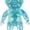 Cyan, variant on Glitter Soft Moldable Cute Squishy Slow Rise Relaxing Sensory Fidget Fun Desk Accessory for Adults