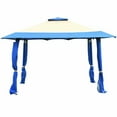 thumbnail image 1 of Gymax 13' x 13' Folding Patio Pop-up Gazebo Canopy Tent Outdoor Shelter Shade Blue, 1 of 9