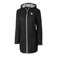 thumbnail image 2 of Women's Cutter & Buck Black Kentucky Wildcats Rainier Primaloft Eco Hooded Long Coat, 2 of 3
