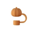 thumbnail image 2 of Walbest 1/5Pcs Pumpkin Silicone Straw Cap Reusable Topper for 30/40 Oz Tumbler Cup Fall Thanksgiving Accessories Non-Slip BPA-Free Universal 10mm Straw Lid Protector, 2 of 8