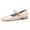 beige, variant on Women  Mary Jane Flats Closed Square Toe Ballet Flat Dressy Comfortable Slip on Shoes