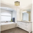 thumbnail image 2 of Elegant Lighting Sydney 16" 3 Light Royal Crystal Flush Mount, 2 of 9