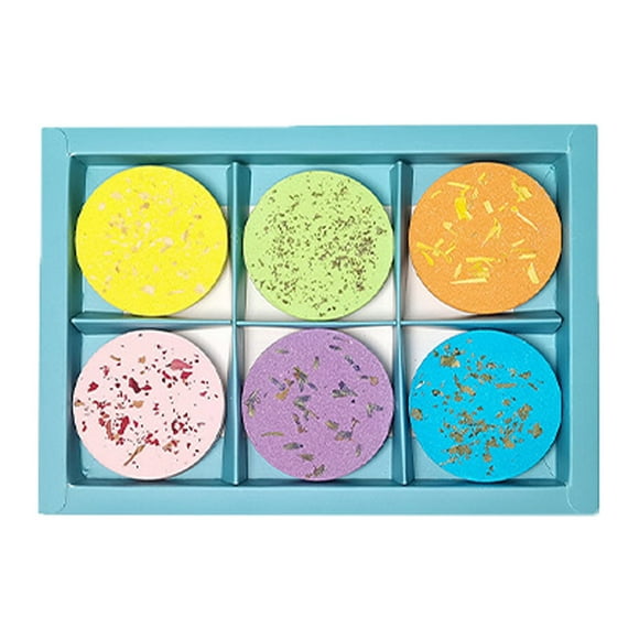 Vicks Shower Tablets Aromatherapy Shower Tablets, Aromatherapy Bath Salt Tablets to Control Oil and Exfoliate and Moisturise the Skin Shower Vapor Tablets Shower Steamers for Sinus Relief