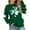 1-Green2007, variant on WOYY Girl's St. Patrick's Day Graphic Sweatshirt Kids Casual Soft Sweatshirts, Sizes 3-14