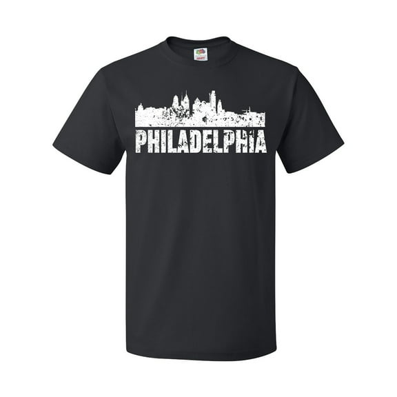 Inktastic Philadelphia Skyline Grunge T-Shirt