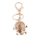 thumbnail image 3 of Rhinestone Crystal Fashion Skull Crossbones Keyring Keychain Blue Soledad Crystal Llavero, 3 of 4
