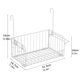 thumbnail image 3 of Estante de ducha plegable, sin perforación, extraíble, multiusos, para lociones de gel de ducha, 3 of 6