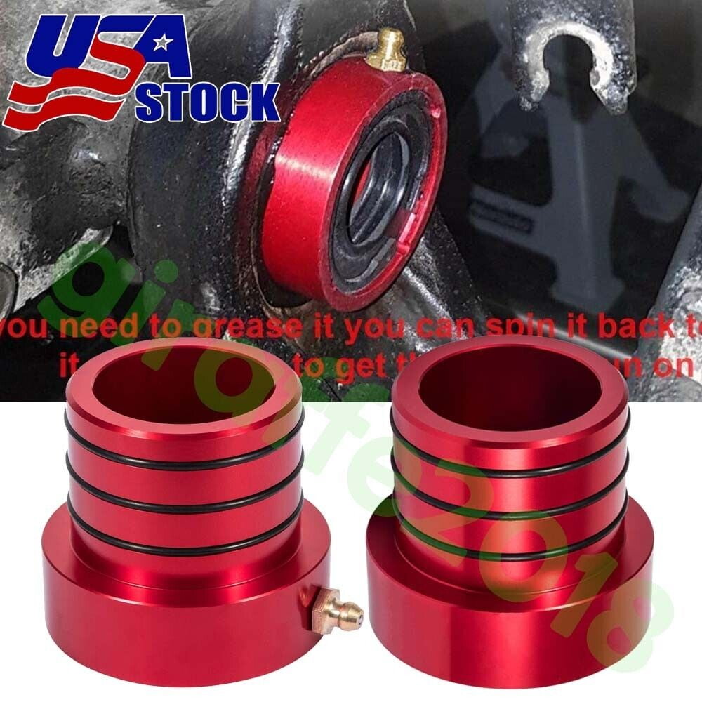 Red Front Inner Outer Axle Tube Seal Kit MG21103 for Jeep Wrangler YJ