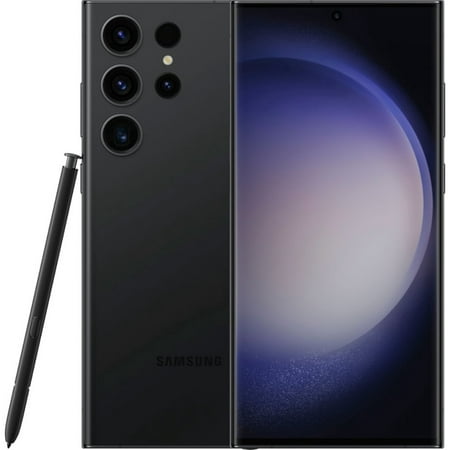 SAMSUNG Galaxy S23 Ultra Cell Phone, Factory Unlocked Android Smartphone, 512GB, 200MP Camera, Night Mode, Long Battery Life, S Pen, US Version, 2023, Phantom Black