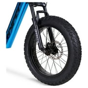 Hyper Bicycles 20 Ultra 40, 36V Electric Bike, Adult Ages 13+, 250W Motor, Blue