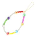 thumbnail image 3 of Beaded Phone Lanyard Colorful Flower Phone Chain Strap Cellphone Wrist Strap, 3 of 10