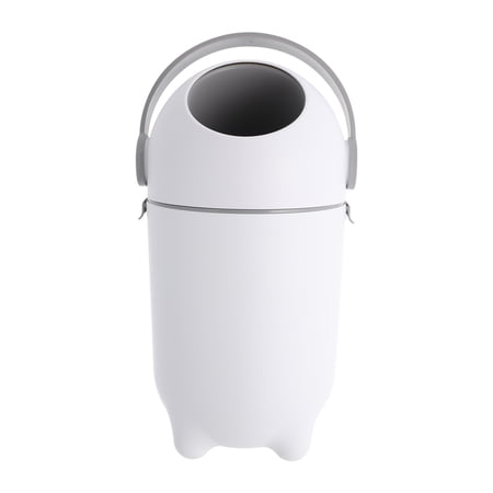 Diaper Pail 3.96 Gallon Nursery Trash Can PP Diaper Bin with Airtight Lid Holds Up to 16 Diapers