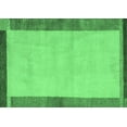 thumbnail image 1 of Ahgly Company Indoor Rectangle Abstract Emerald Green Modern Area Rugs, 4' x 6', 1 of 4
