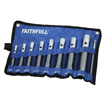 Faithfull Box Spanner Set, 8 Piece