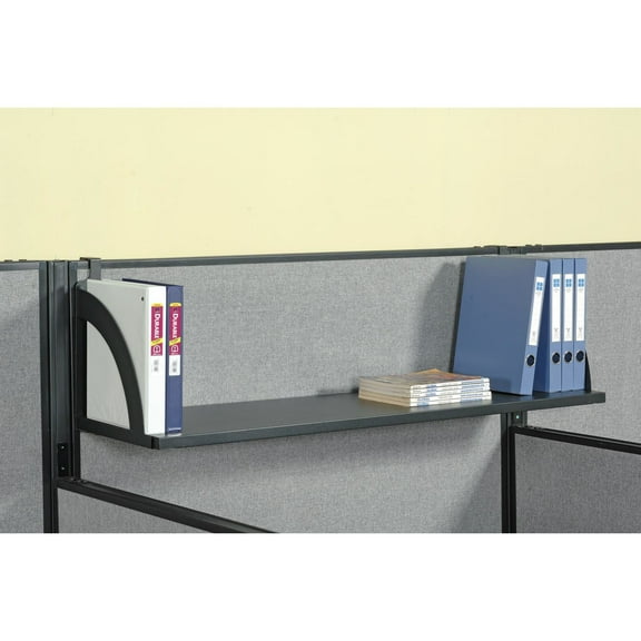 Global Industrial 60"W Hanging Shelf, Black