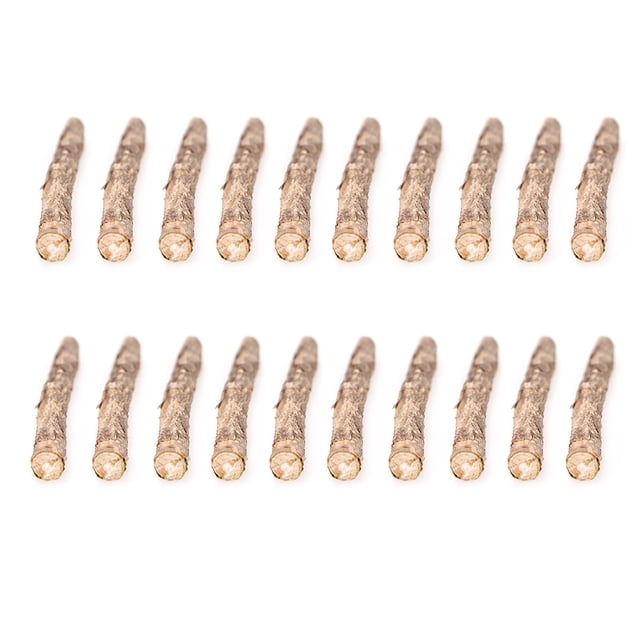20 palitos de hierba gatera natural para gatos matatabi snacks molar chew yeacher vara matatabi, vista frontal en dos filas sobre fondo blanco, 20 varitas de madera natural de aprox. 120 mm con textura rugosa y extremos cortados visibles, para masticar y estimular el apetito felino; también suelen usarse como juguete de masticación para entrenamiento.