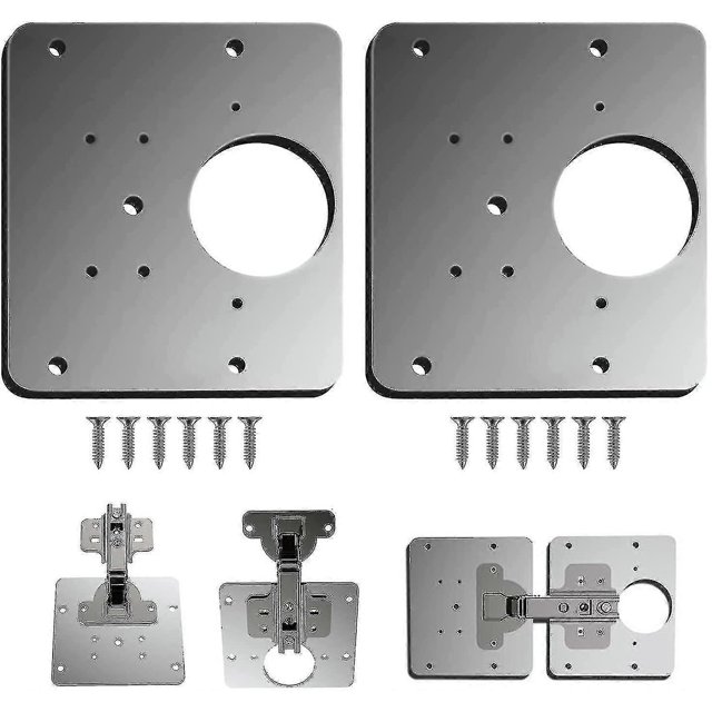 Alg Hinge Repair Plate, Cabinet Hinge Repair Brackets,kitchen Cupboard Door Hinge Repair Plate Kit