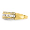 thumbnail image 3 of 10k Yellow Gold Cubic Zirconia Cz Ring, 3 of 9