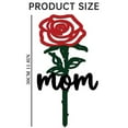 thumbnail image 3 of Garden Decoration, Parents Angel Memorial Stake Stakes Insert Relatives Outdoor Decoration, Card Slot, 3 of 5