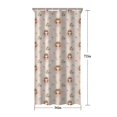 thumbnail image 5 of Flower Fairy Princess Pattern Shower Curtain 36"x72" ,Bathroom Decorative Shower Curtains Set with 12 Hooks,Modern Waterproof Washable Shower Curtain, 5 of 6
