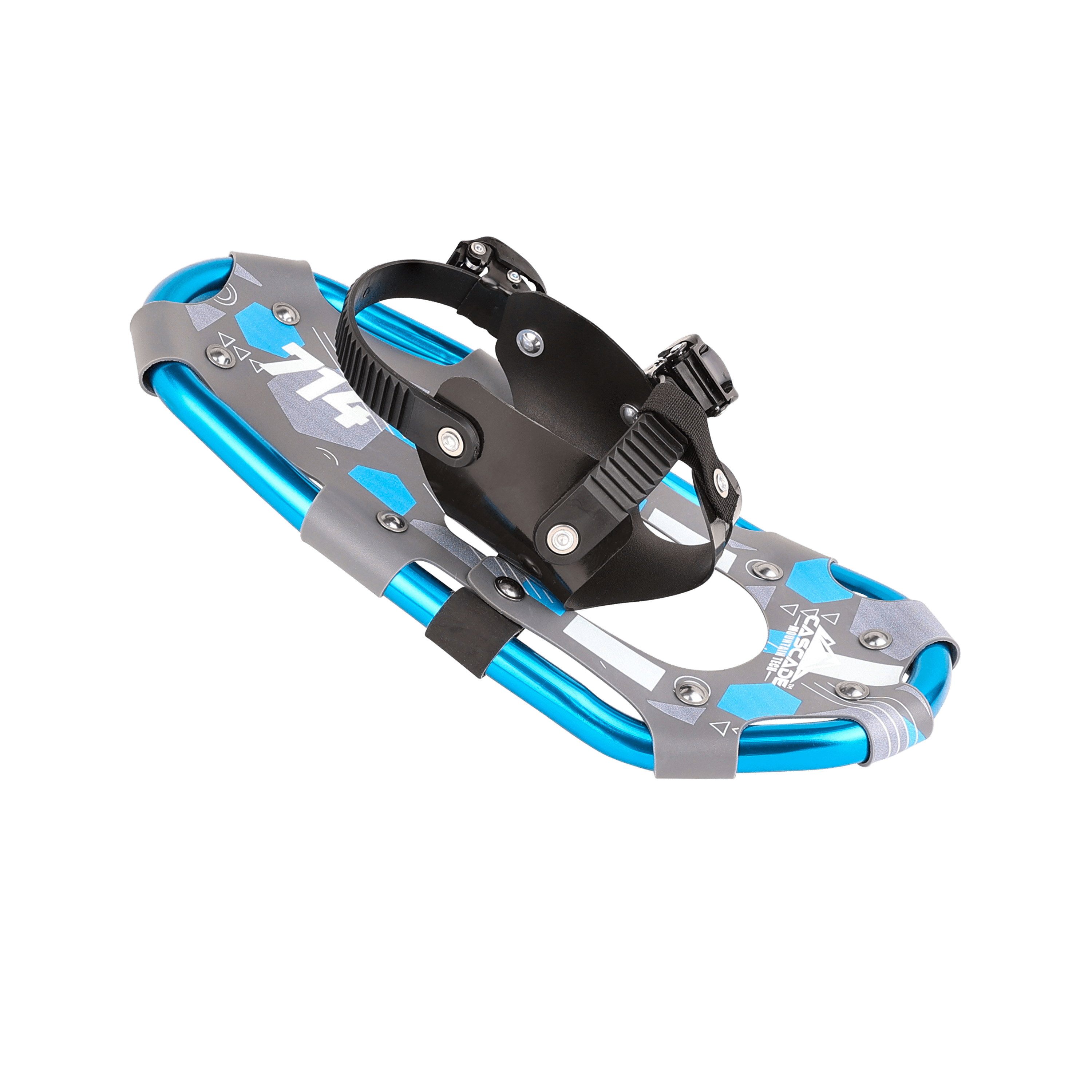Navigator Series Kids Lightweight 14" Aluminum Frame Snowshoes Pair, Ratchet Binding
