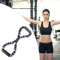 thumbnail image 2 of koolsoo 1Piece Resistance Bands Elastic Band Gym Strength Training Home Blue, 2 of 7