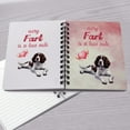 thumbnail image 4 of Every Fart is Love Note English Springer Spaniel Guilty Face Happy Valentine's Spiral Bound Journal Springers Dog Lover Gifts 5x7in Spiral Notebook - 01016, 4 of 5