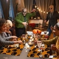 thumbnail image 4 of Cevemin Halloween Placemats for Dining Table - Spooky Heat Insulating Non-Slip Table Mats, Waterproof Linen Tablecloths for Home & Party Decorations, 4 of 5