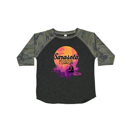 

Inktastic Sarasota Florida Beach Trip Gift Toddler Toddler Girl T-Shirt