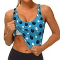 thumbnail image 4 of Lsque Bowling Balls Printed Women'S Sports Bra, Compression, Moisture Wicking, High-Impact Sports Bra For Women,Supportive sports bra-X-Large, 4 of 9