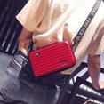 thumbnail image 2 of Women Suitcase Box Shape Crossbody Shoulder Bag Letter Band Travel Carrying, 2 of 2