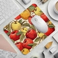 thumbnail image 2 of Apple Square Non-Slip Rubber Bottom Printed Desk Mat Mousepad for Office and Gaming - 8.3x9.8 Inch, 2 of 6