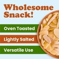 thumbnail image 5 of Dry Roasted Blanched Sliced Almonds with Himalayan Salt, 3 Pounds – Perfectly Oven Toasted for Maximum Flavor, Lightly salted, No Oil Added, Vegan, Kosher, Bulk – by Food to Live, 5 of 7