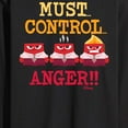 thumbnail image 3 of Inside Out - Must Control Anger - Men's Long Sleeve T-Shirt, 3 of 5