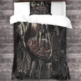 thumbnail image 3 of Alice In Wonderland Bedding Set Duvet Cover Pillowcases 3d Microfiber With Zipper Closure 2 Pcs Pillowcases Suitable For Boys And Girls Single, 3 of 5
