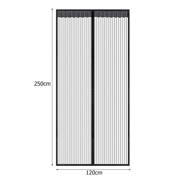Verano Anti Mosquito Insecto Mosca Cortinas Net Puerta Pantalla (Blanco 80x210cm) Ehuebsd Libre de BPA