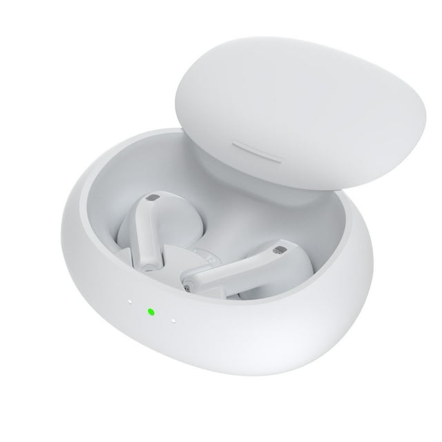 White Ai Language Translator Earbuds For Real Time Translation 144 Languages Bluetooth 5.3 1Pc For Travel And Business Use With App Support Weight 0.30 Pounds