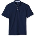 thumbnail image 3 of IZOD Men's Saltwater Chest Pocket Slub Polo 529635 Peacoat X-Large, 3 of 3