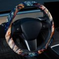 thumbnail image 2 of Octopus 14.5 Inch Printing PVC Leather Car Wheel Cover, Steering Wheel Cover, Auto Accessories, 2 of 6