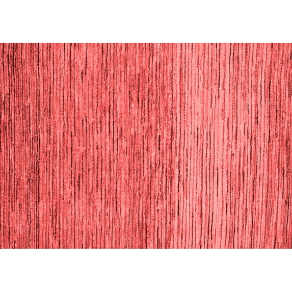 Ahgly Company Indoor Rectangle Oriental Red Modern Area Rugs, 2' x 4'
