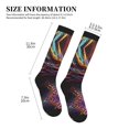 thumbnail image 3 of Compression Socks for Men Women -Rainbow Scales Fantasy Dragon Knee High Compression Stockings for Men Women, 3 of 5