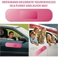 thumbnail image 2 of 3PCS Bandage Vinyl Decal for Car, NOGIS 10脳2.72 Inches Funny Giant Auto Band Aid Bandage Sticker, Waterproof Dent and Scratch Cover Sticker for Car SUV Boat, Universal Car Accessories (Red), 2 of 7