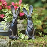Melrose Rabbit Outdoor Statues - 11.5