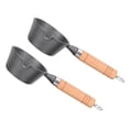 thumbnail image 3 of 2pcs Small Cooking Pot Metal Milk Pot Iron Oil Pot Small Sauce Pot Melting Pot Kitchen Gadget, 3 of 8