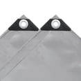 thumbnail image 3 of vidaXL Bâche 650 G/m2 3x3 m Gris, 3 of 4